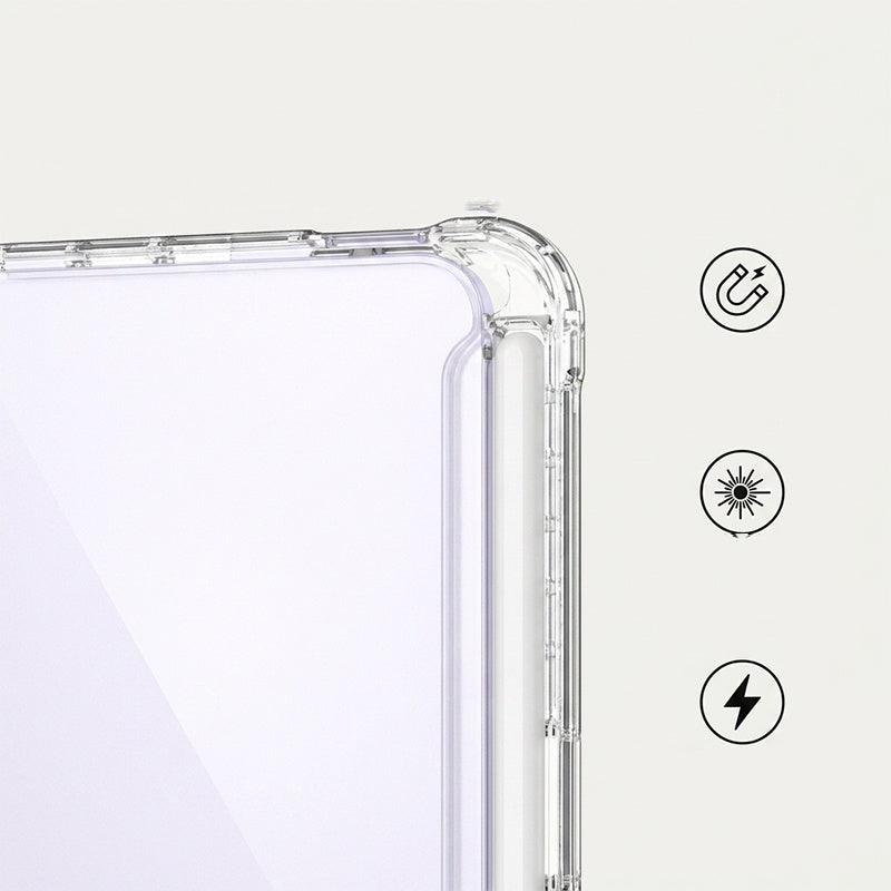 🔥50% OFF! Clear Shockproof Tablet Case with Kickstand