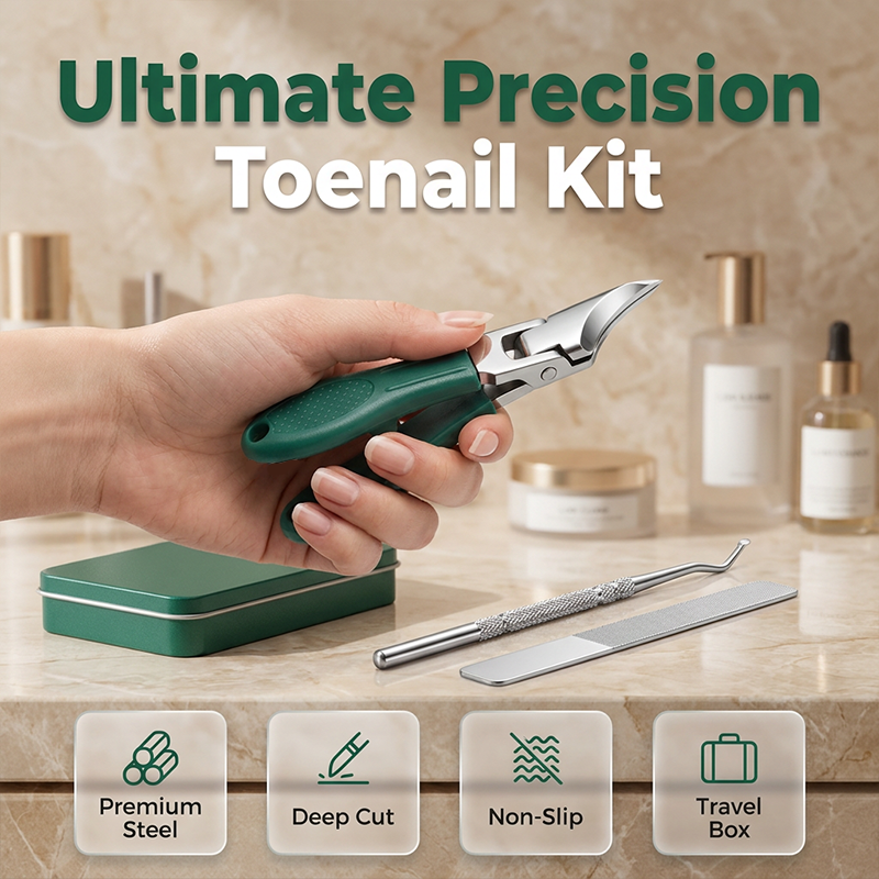 🔥Buy 1 get 3 ✨💕 3-Piece Professional Toenail Clipper Set