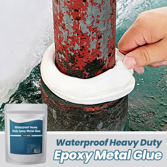 LIMITED-TIME 30% OFF! ✨Heavy Duty Waterproof Epoxy Metal Glue | Fast-Setting Adhesive for Metal, Wood, Stone & Ceramic Repair