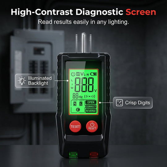 📢📢50% OFF !!!⏰Digital Circuit Breaker Finder and Outlet Tester Kit