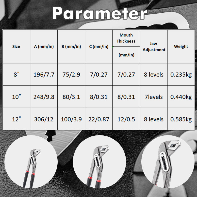 🔥Water Pump Pliers Groove Joint Pliers