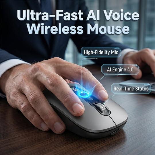 ⏳Limited-time 50% off⏰AI Smart Voice Wireless Mouse🖱️💬