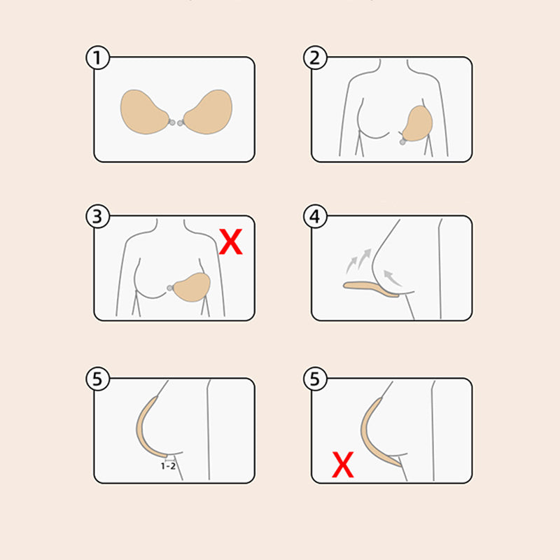 ✨️50% OFF TODAY🔥  Thickened Waterproof Invisible Breast Pads