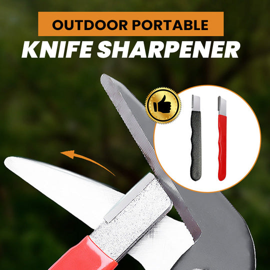 🔪 LIMITED-TIME BUY 1 GET 1 FREE! 💥 Outdoor Portable Knife Sharpener – Compact, Easy Use, Camping Essential ✨