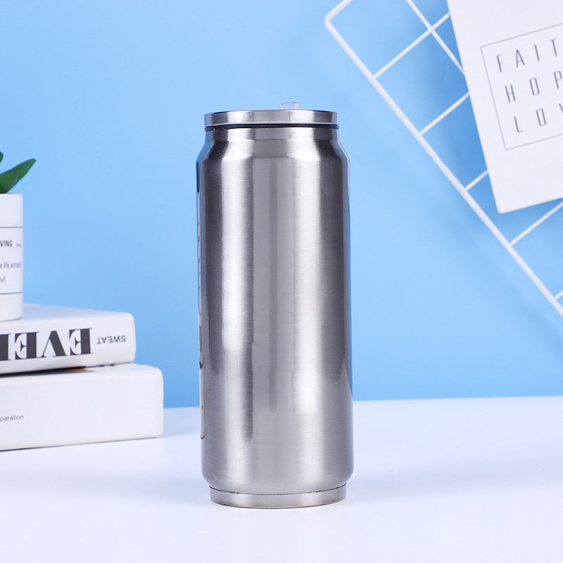 🔥SUMMER HOT SALE £9.99!!💥50K+ SOLD!🥤Double-Layer Stainless Steel Cola Can-Shaped Insulated Cup