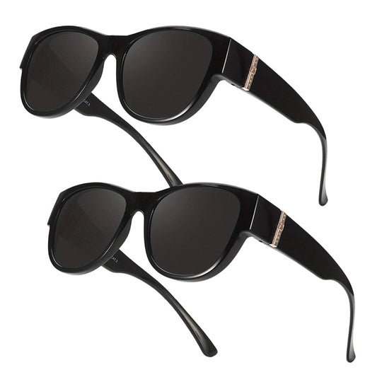🎁Last Day Promotion 50% OFF🔥Women's Large Frame Fit-Over Sunglasses