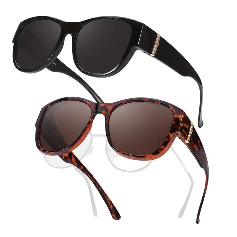 🎁Last Day Promotion 50% OFF🔥Women's Large Frame Fit-Over Sunglasses