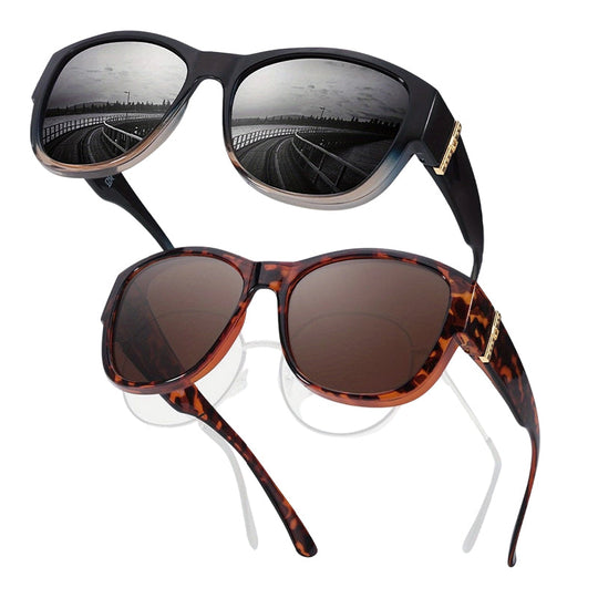 🎁Last Day Promotion 50% OFF🔥Women's Large Frame Fit-Over Sunglasses