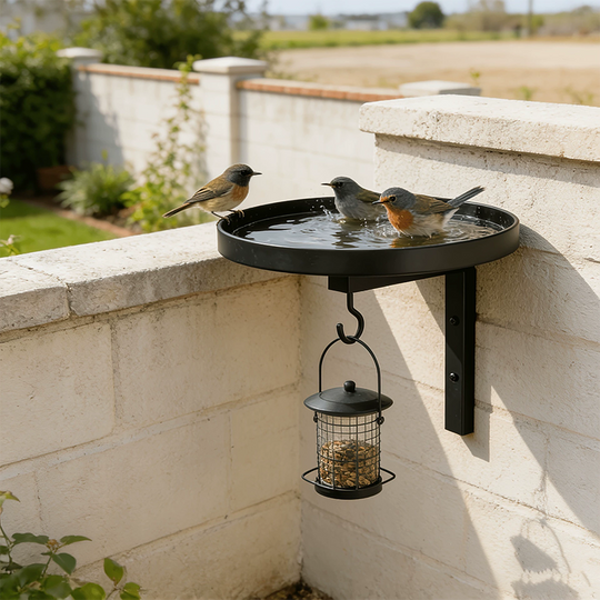 🕊️✨🏺 LIMITED-TIME 50% OFF! Decorative Antique-Bronze Bird Bath – Wall-Mounted, Ornate Details, Weatherproof – A Charming Focal Point for Fences, Walls, or Courtyards 🧱🌻