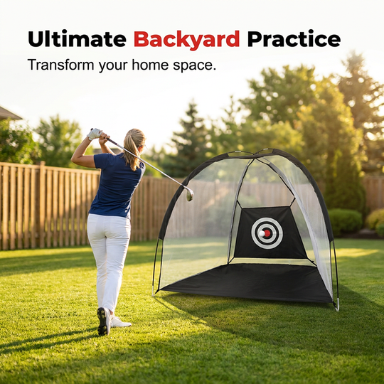 ⛳🎯 Golf Practice Net with Target – 50% OFF! Practice your tee shot & precision – at home, in the garden, or on the go. 🔥🏌️‍♂️