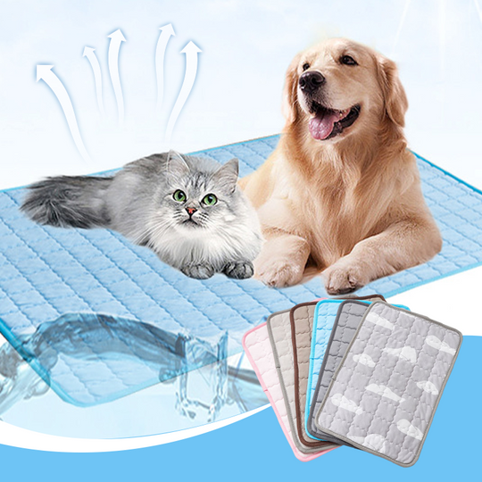 🧊 50% OFF TODAY! 🐶 Dog Cooling Mat (4X Cooling Effect) ✨ Instant Heat Relief & All-Day Summer Comfort for Pets ☀️🐾