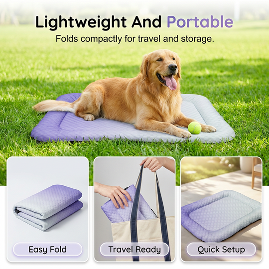 🎁Time-Sensitive Exclusive Deal!❄️Cooling Gel Mat for Pets – No refrigeration needed, instant heat relief. Breathable, non‑toxic. Helps pets sleep cool all summer!