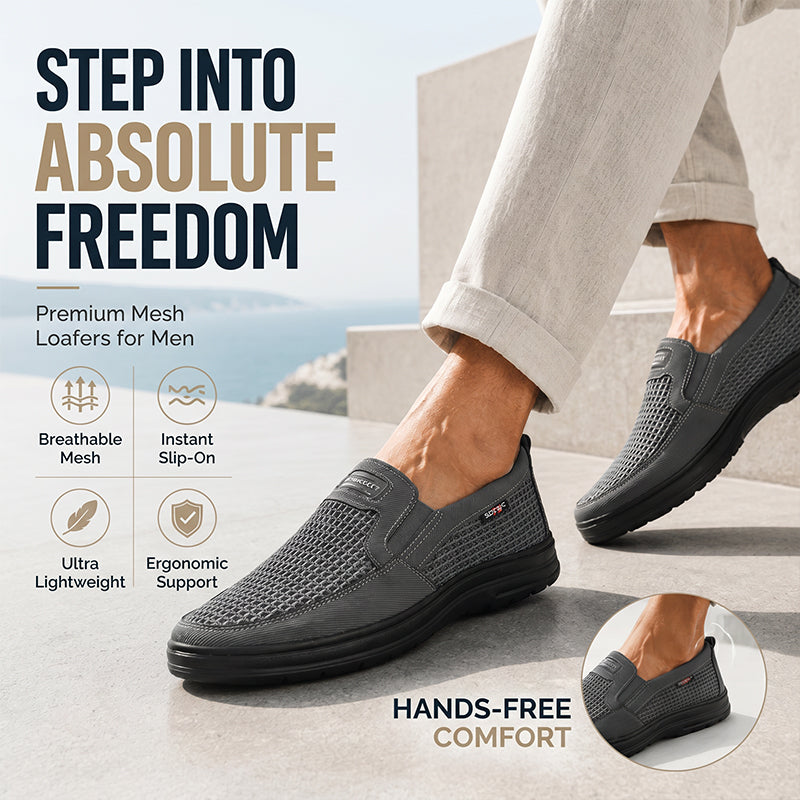 👟New Arrivals 50% OFF💥Men’s Breathable Slip-On Casual Shoes – Lightweight Everyday Comfort Sneakers ✨