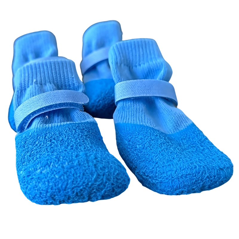 🐶🔥 Anti-Slip Waterproof Pet Shoe Socks – Limited Summer Discount！No More Scratched Floors & Sore Paws