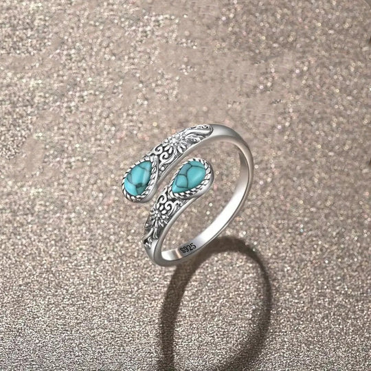 🌿 Versatile Open Ring with Delicate Zircon Sparkle🎁Time-Sensitive Exclusive Deal!