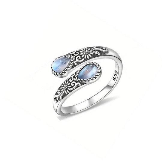 🌿 Versatile Open Ring with Delicate Zircon Sparkle🎁Time-Sensitive Exclusive Deal!