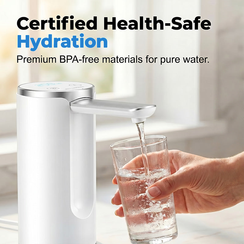 💧 300% More Convenient! 💧 Press to drink, press to stop. Perfect pour every time—no spills, no heavy lifting! 🚫