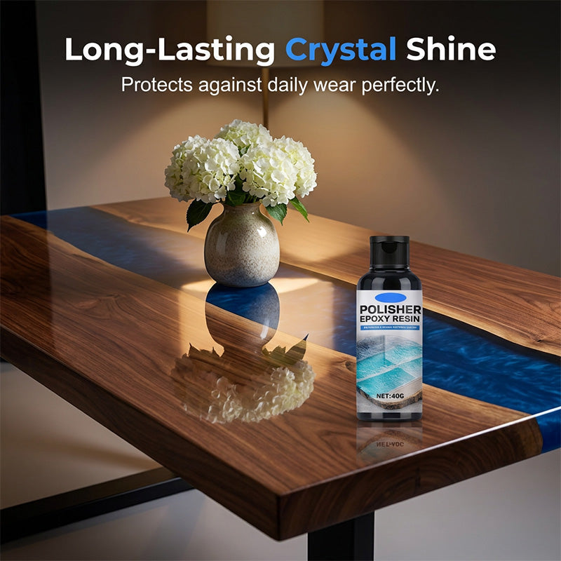 🥳2026 HOT SALE🥳💞50K+ SOLD!✨30% OFF💎Epoxy Resin Polish – Restores dull resin to crystal‑clear high gloss. Removes scratches & haze. Effortless hand polish! 🎨🌟