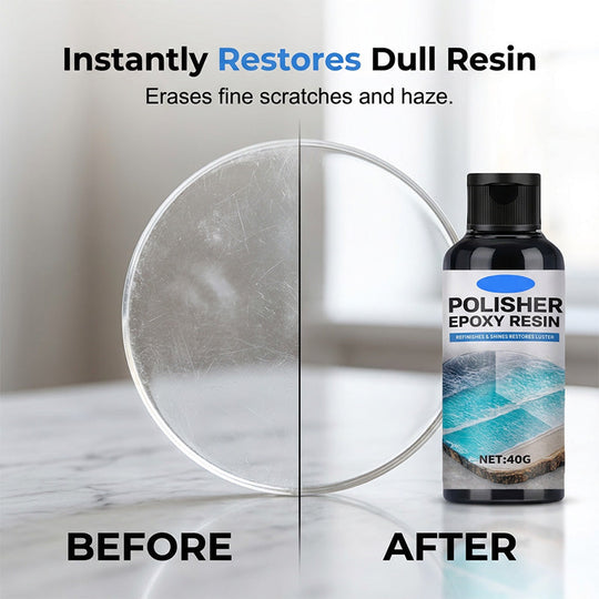 🥳2026 HOT SALE🥳💞50K+ SOLD!✨30% OFF💎Epoxy Resin Polish – Restores dull resin to crystal‑clear high gloss. Removes scratches & haze. Effortless hand polish! 🎨🌟