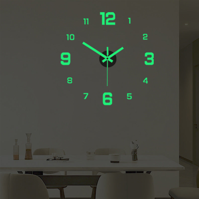 🎁Time-Sensitive Exclusive Deal!🔥 Modern 3D Digital Wall Clock – Silent Acrylic Luminous Wall Decor, Night Glow Easy-Read Time Display, Stylish Home Decoration & Gift