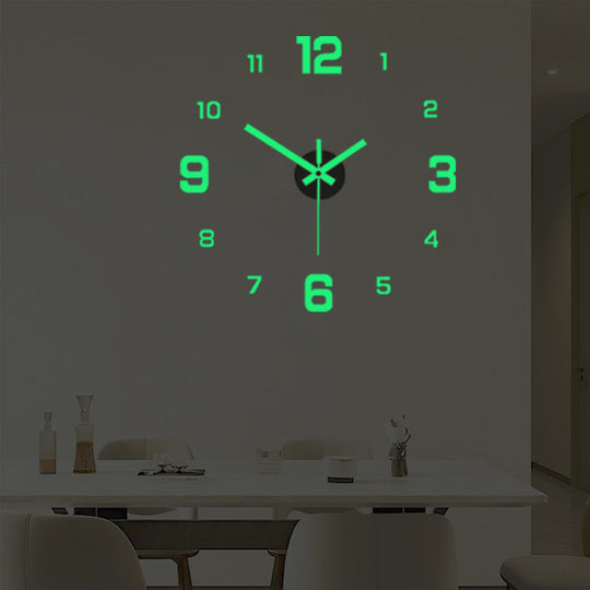 🎁Time-Sensitive Exclusive Deal!🔥 Modern 3D Digital Wall Clock – Silent Acrylic Luminous Wall Decor, Night Glow Easy-Read Time Display, Stylish Home Decoration & Gift