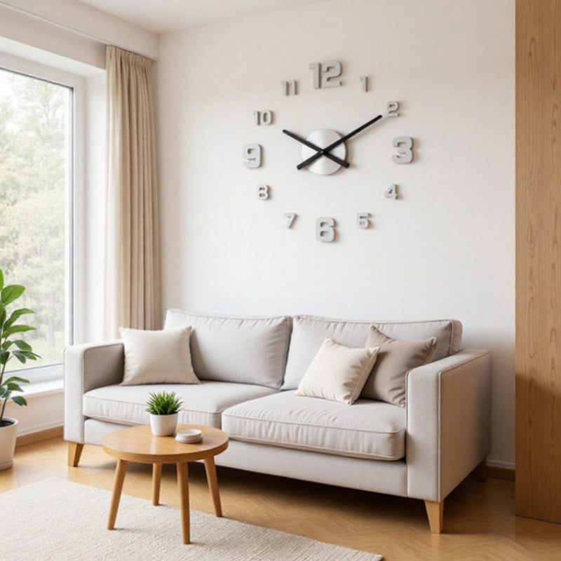 🎁Time-Sensitive Exclusive Deal!🔥 Modern 3D Digital Wall Clock – Silent Acrylic Luminous Wall Decor, Night Glow Easy-Read Time Display, Stylish Home Decoration & Gift