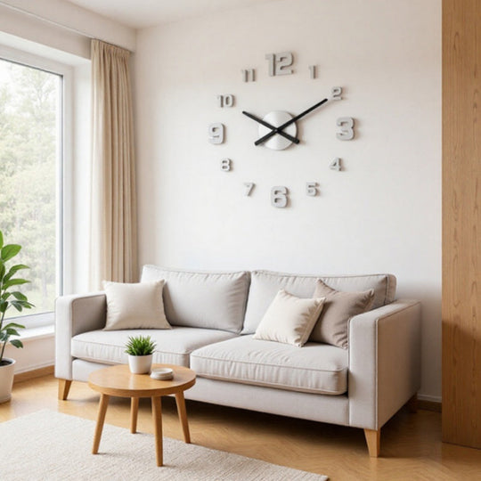 🎁Time-Sensitive Exclusive Deal!🔥 Modern 3D Digital Wall Clock – Silent Acrylic Luminous Wall Decor, Night Glow Easy-Read Time Display, Stylish Home Decoration & Gift