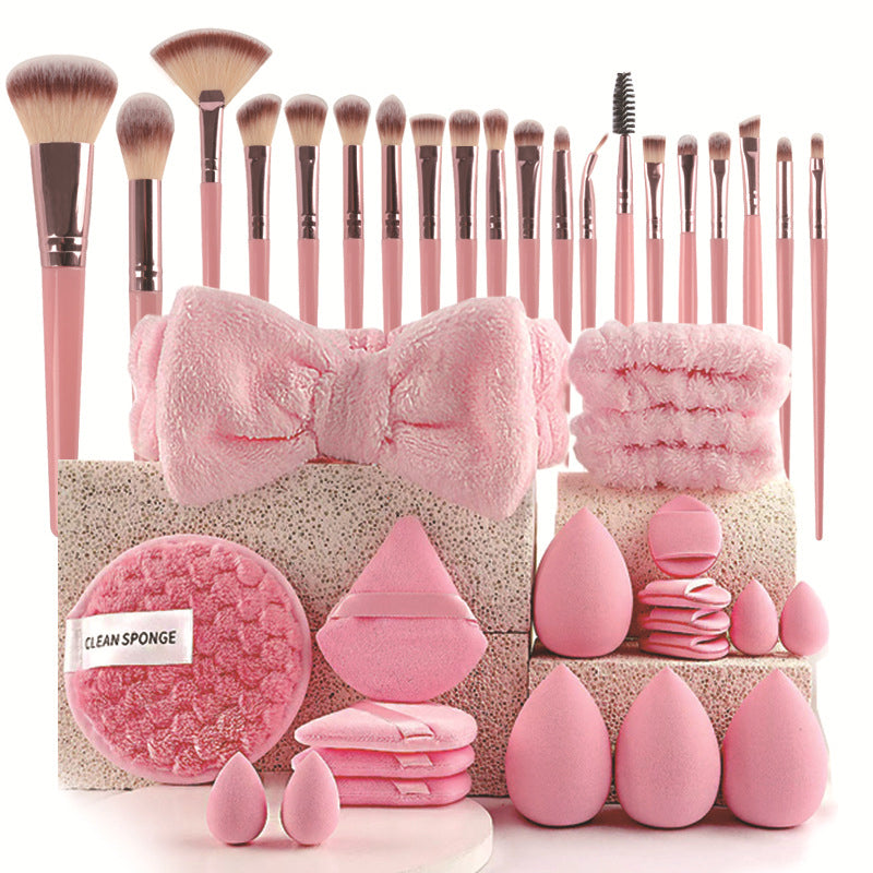 ⏰️Only 200 units left in stock🎁Limited-Time 49% Off!🔥50K+ sold!🔥All-in-One Makeup Brush & Sponge Set