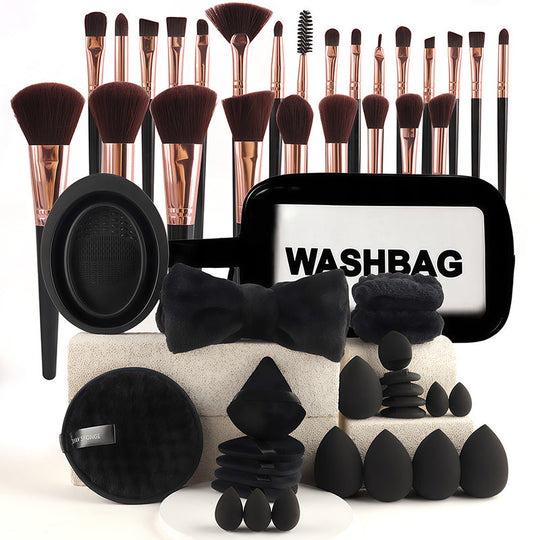 ⏰️Only 200 units left in stock🎁Limited-Time 49% Off!🔥50K+ sold!🔥All-in-One Makeup Brush & Sponge Set