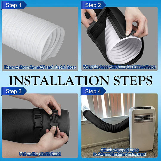 📢50% OFF !! ⏰Portable Air Conditioner Hose Cover