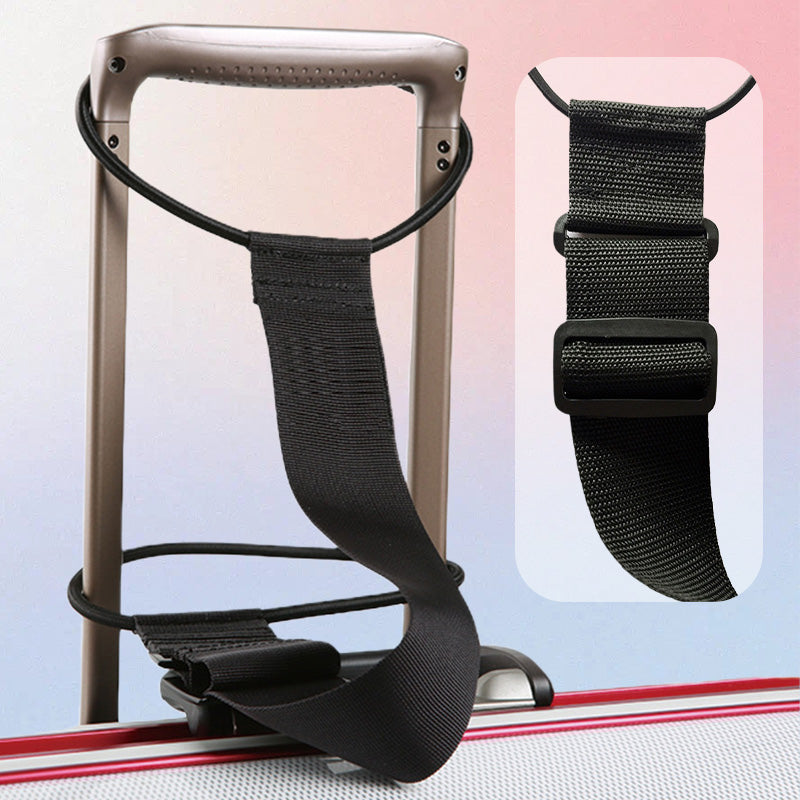 🧳 Buy 1 Get 1 FREE! 🛫Adjustable Hands-Free Luggage Strap, Elastic Secure Travel Bag Holder Belt for Carry-On Suitcases