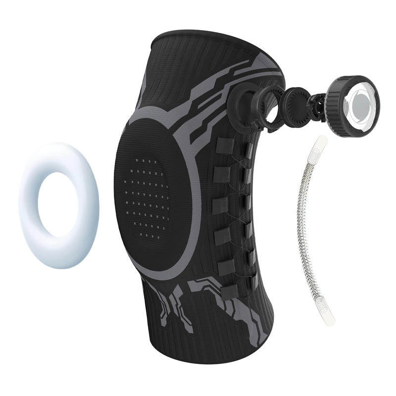 📢📢50% OFF !! ⏰ Adjustable Compression Knee Brace with Twist Knob — Custom Fit Support for Sports & Recovery