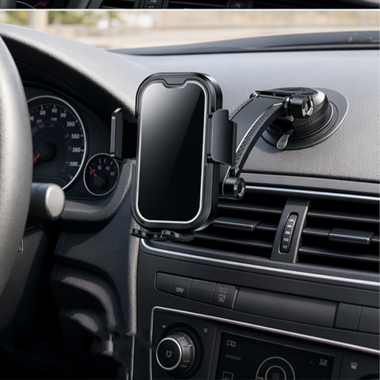 🚗 50% OFF NOW! ✨ Magnetic Suction Car Phone Mount – Nano vacuum, one-handed & multi-angle – Stable & secure for every drive 📱