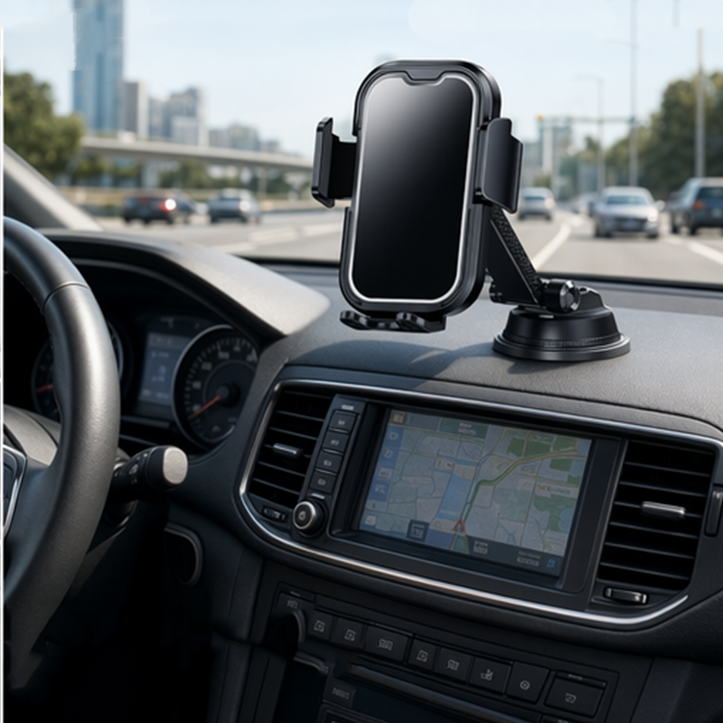 🚗 50% OFF NOW! ✨ Magnetic Suction Car Phone Mount – Nano vacuum, one-handed & multi-angle – Stable & secure for every drive 📱