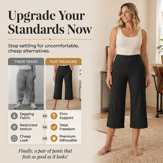🎁2026 New Arrivals 50% OFF💥Women's High-Waisted Stretch Cropped Pants