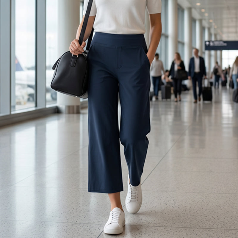 🎁2026 New Arrivals 50% OFF💥Women's High-Waisted Stretch Cropped Pants