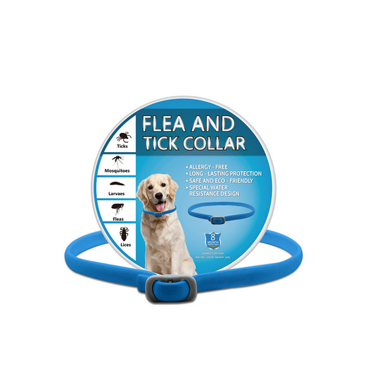 🎉 FLASH DEAL 30% OFF🐶🐱 – Plant-Based Flea & Tick Collar 🌿 Up to 8 Months Protection, Slow-Release Oils, Water-Resistant 💦 Repels Mosquitoes & Larvae, Comfortable & Safe for Daily Wear 🐕