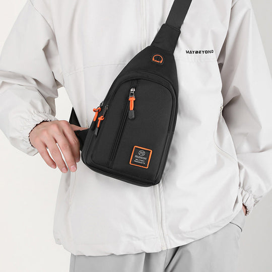 ☔️ Rain? No Sweat! ✨ Waterproof Multi-Pocket Crossbody Sling Bag. 🎒