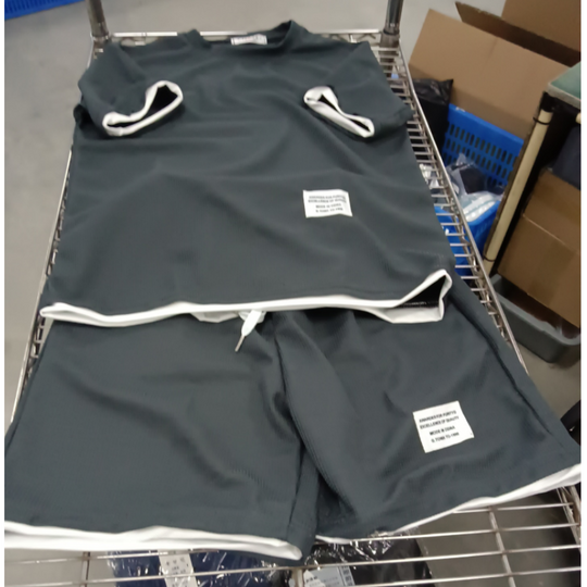 🎉 LIMITED TIME 66% OFF! 👕 Men's Waffle Knit T-Shirt & Shorts Set – Cooling Sensation Fabric & Relaxed Fit Design 💙