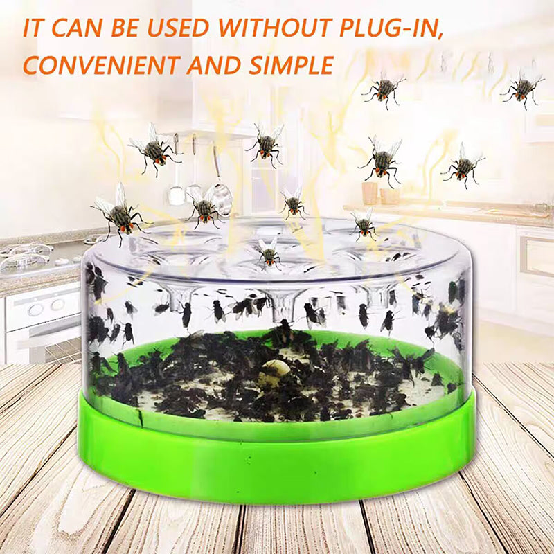 ⚡Last Day Special Price✅🦟 Reusable fly trap—no electricity, no poison! 🏠 Safe to use in the kitchen and around children and pets.
