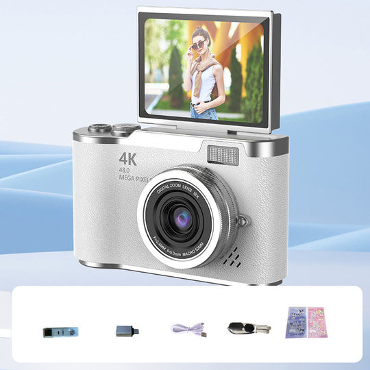 ⏳Time-Limited Special！📷4K HD Flip-Screen Digital Camera
