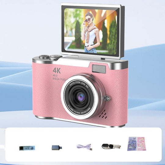 ⏳Time-Limited Special！📷4K HD Flip-Screen Digital Camera