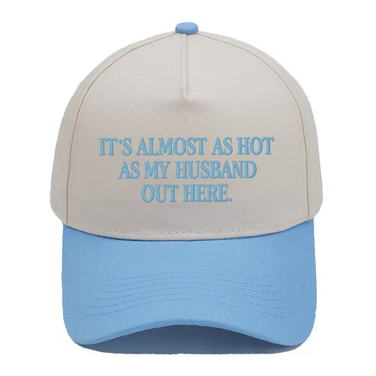 🧢 Color-block embroidered baseball cap—offers sun protection while making a bold style statement ☀️