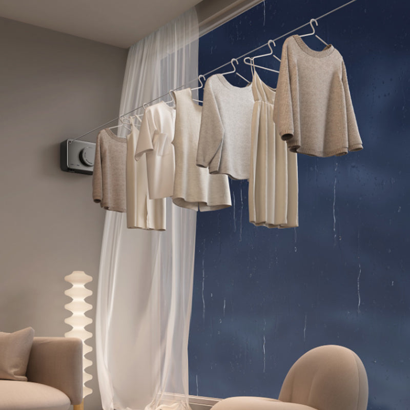 🔥Limited-Time 50% OFF！🌞🏠Invisible Clothesline – Retractable & No-Drill – 4.2 Meters – Heavy-Duty (up to 20kg+) – Space-saving for Indoors & Outdoors