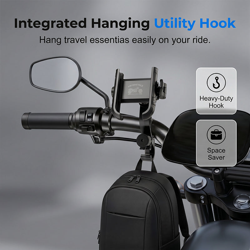 ⏰️Limited Time 50% Off！🎉 2026 Hot Sale !🚴‍♂️ Quick-Release Bike Phone Mount – SecureLock & Shockproof Padding 📱