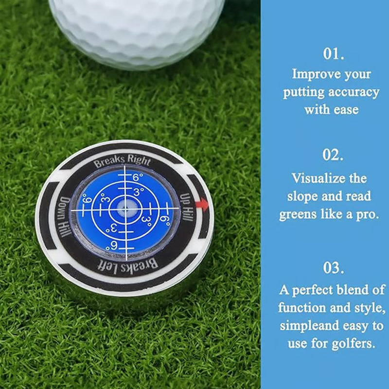 🎁2026 New Arrivals 50% OFF！🔥🔥Buy 1 Get 1 Free💥Precision Golf Green Reading Level & Ball Marker