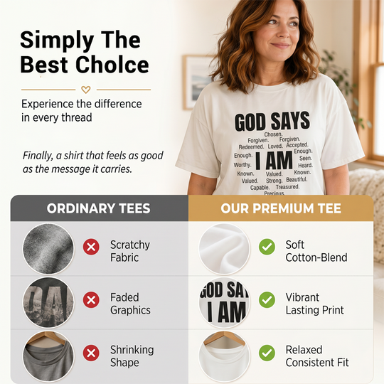 ⏳Limited-time 50% off⏰Unisex T-shirt with an inspirational graphic👚