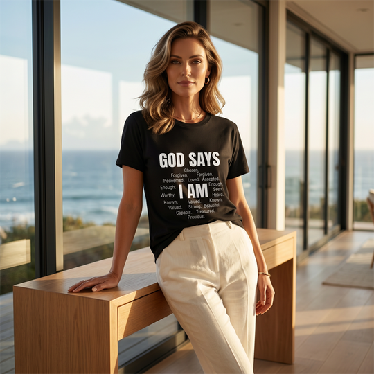 ⏳Limited-time 50% off⏰Unisex T-shirt with an inspirational graphic👚