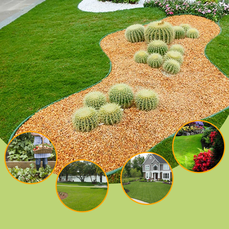 🎁2026 New Arrivals 50% OFF💥Garden Edging Roll 10m with 30 Pegs🏡Roll It Out, Peg It Down – Neat Borders in Minutes ✨
