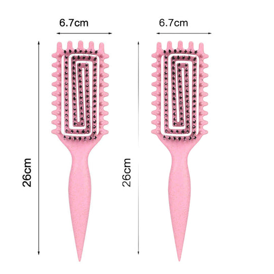Ventilated Detangling Brush for Curly Hair